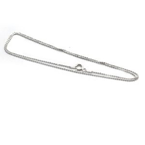 #5 Diamond ball chain S.S front view