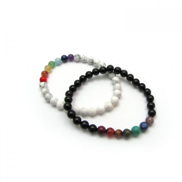 Semi-Precious Stone Stretchy Bracelet