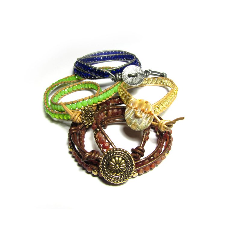 Wrap Bracelet Workshop Leather Wrap Bracelets