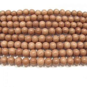 natural rosewood round strands