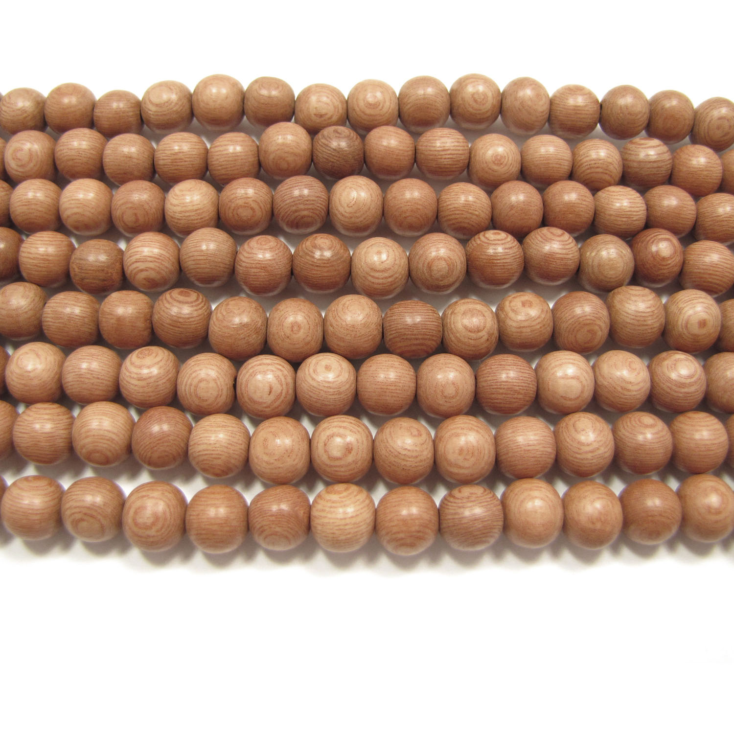 Natural Wood Rounds Rosewood Country Beads