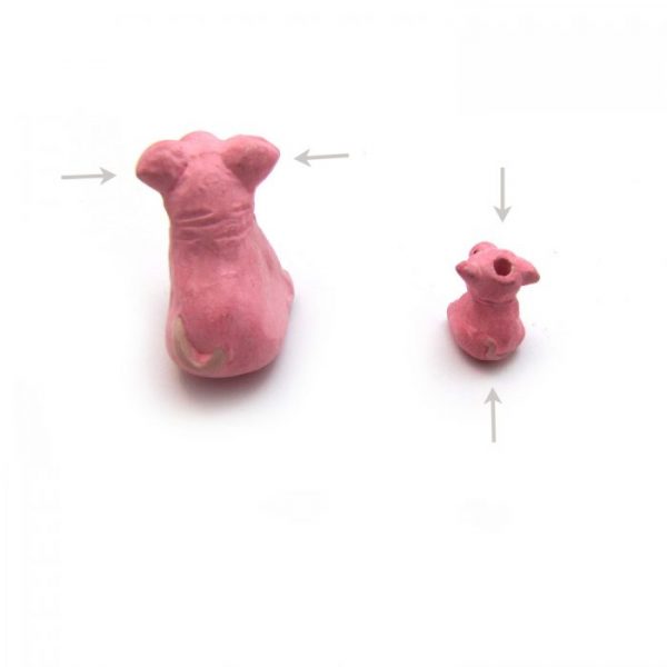 Ceramic Animals small and large - Pig