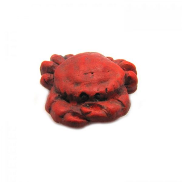 Ceramic Bead Large Crab front view