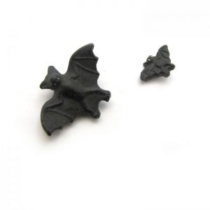 bat ceramic beads large and small