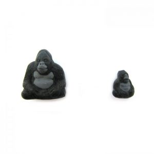 gorilla large and small ceramic beads
