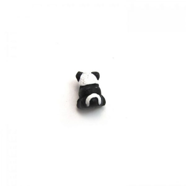 ceramic animal beads large and small - panda
