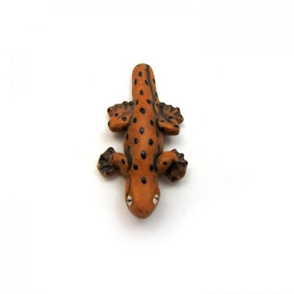 ceramic animal beads large and small - salamander