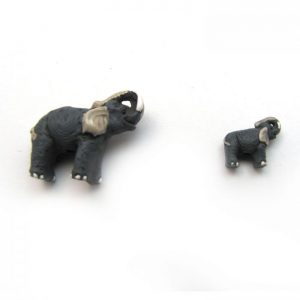 elephant ceramic beads large and small