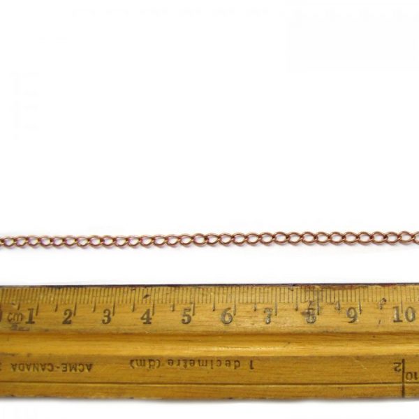 base meatal chain cc ir110 copper ruler