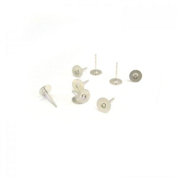 Sterling Silver post earrings 4mm