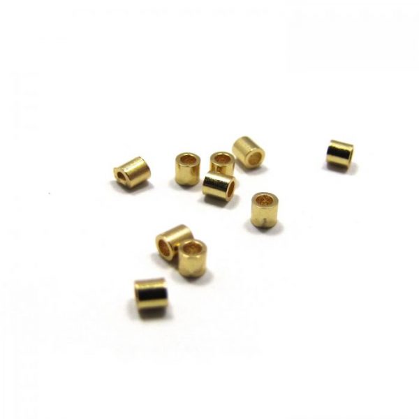 tube crimp gold plated