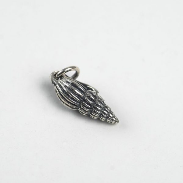 Seashell Charm - Sterling Silver