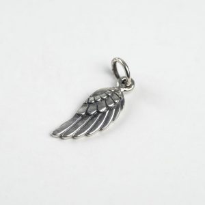 Small Wing Charm - Sterling Silver
