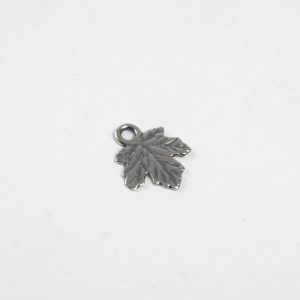 Maple Leaf Charm - Sterling Silver