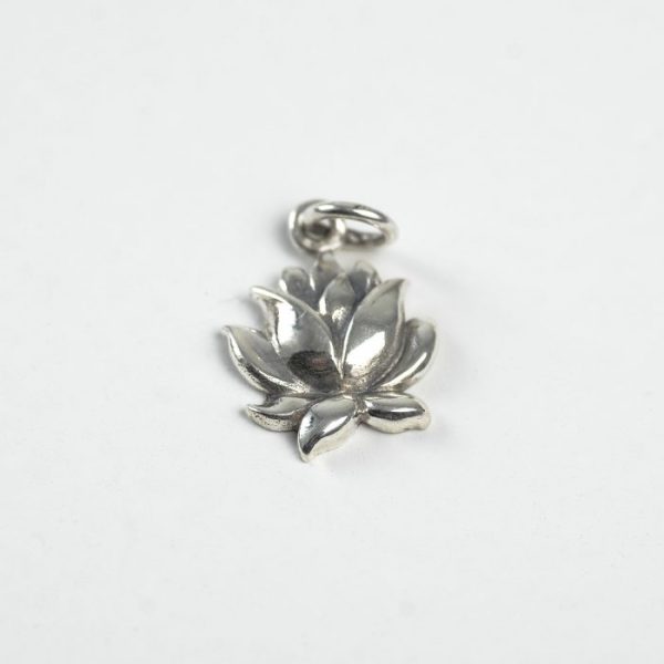 Blooming Flower Charm - Sterling Silver