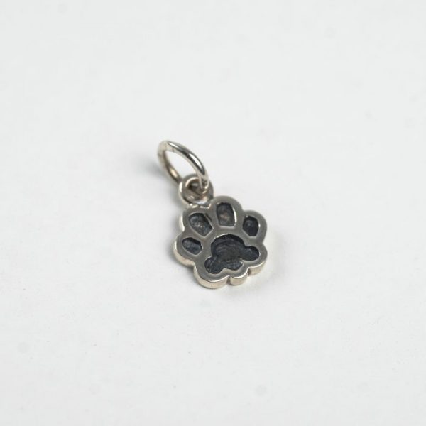 Paw Print Charm - Sterling Silver