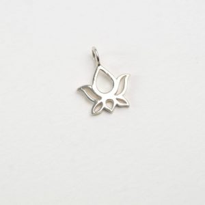 Sterling Silver Small Lotus