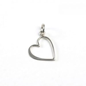 Sterling Silver Heart (Outlined)