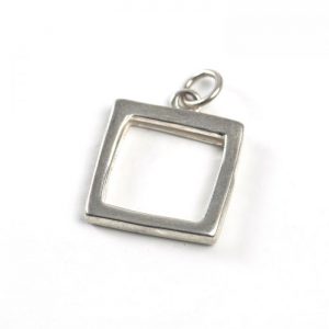 Sterling Silver Square Frame