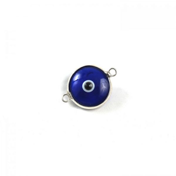 Sterling silver #152 Evil Eye Crystal Link