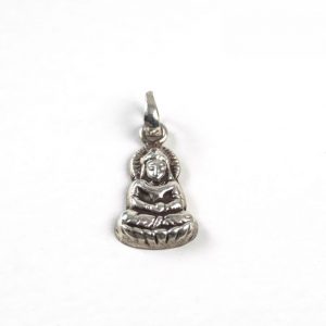Antiqued Buddha - Sterling Silver #155