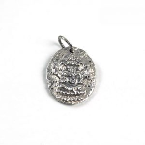 Sterling Silver Ganesh Coin Charm