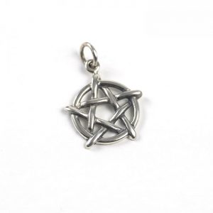 Sterling Silver Pentacle Charm
