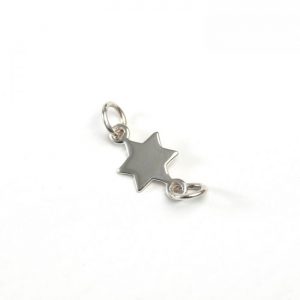 Sterling Silver Star Link