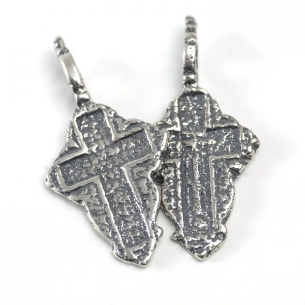 `Sterling Silver Russian Cross
