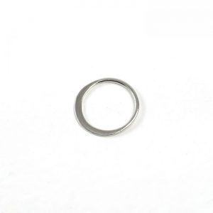 Sterling Silver Circle Connector (Thin)