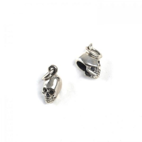 Sterling Silver Tiny Skull Charm