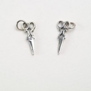 Sterling Silver Scissors Charm