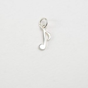 Sterling Silver Music Note