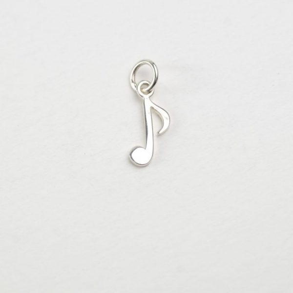 Sterling Silver Music Note