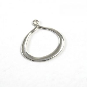 Sterling Silver Pear (Organic)