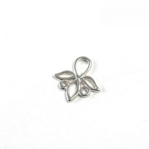 Sterling Silver Flower Connector