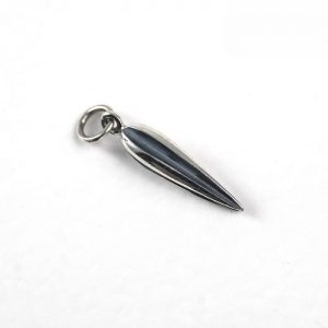 Sterling Silver Spike (Grooved)