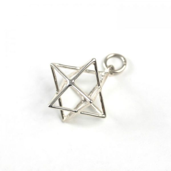 Sterling Silver Star Tetrahedron (Merkaba)