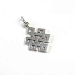 Sterling Silver Eternal Knot (Tibetan Endless Knot)