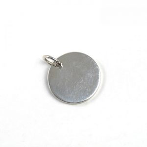 Sterling Silver Thick Tag (Small)
