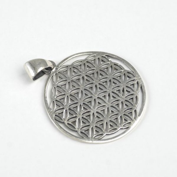Sterling Silver Flower of Life (Large)