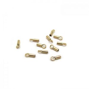 gold fill thread chain ends
