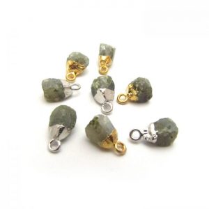 Labradorite Raw Nugget Charm