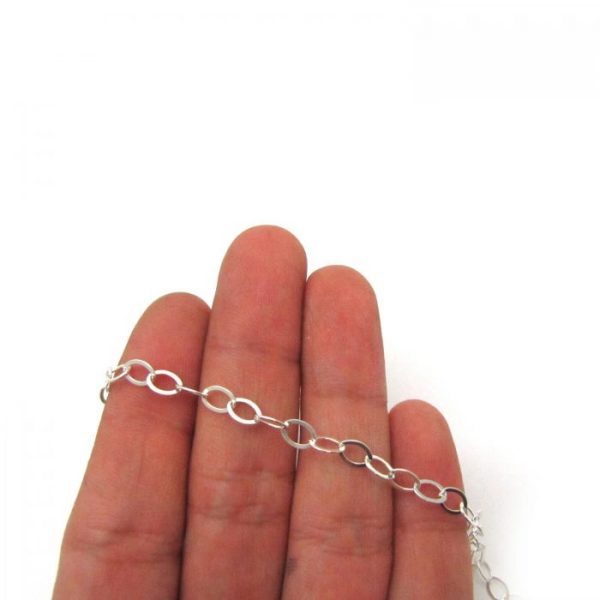 Oval Chain M/FZR060 Sterling Silver