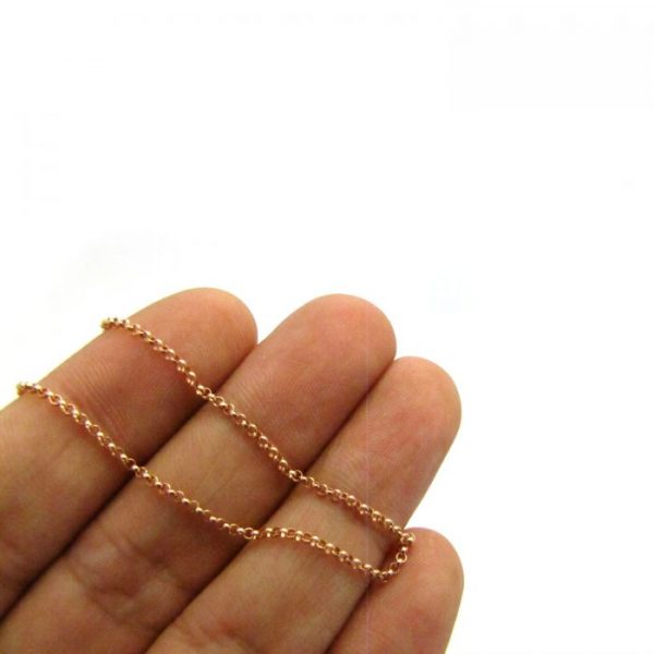 Rolo Chain 10391RF Rose Gold Fill