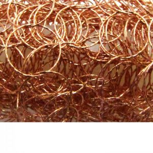 Round Hammered Chain 10475-RS Rose Gold Vermeil