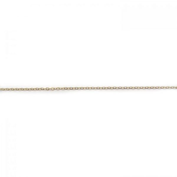 flat oval gold filled 775AF chain