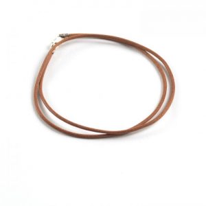 1.5mm Leather Pre-Made Necklace - Natural