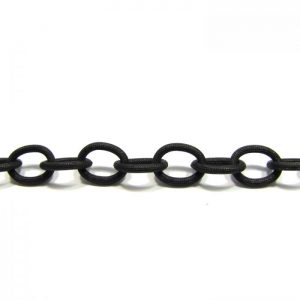 Large Oval Link Base Metal - Matte Black 902X/7