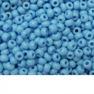 Seed Beads Opaque Light Blue Turquoise